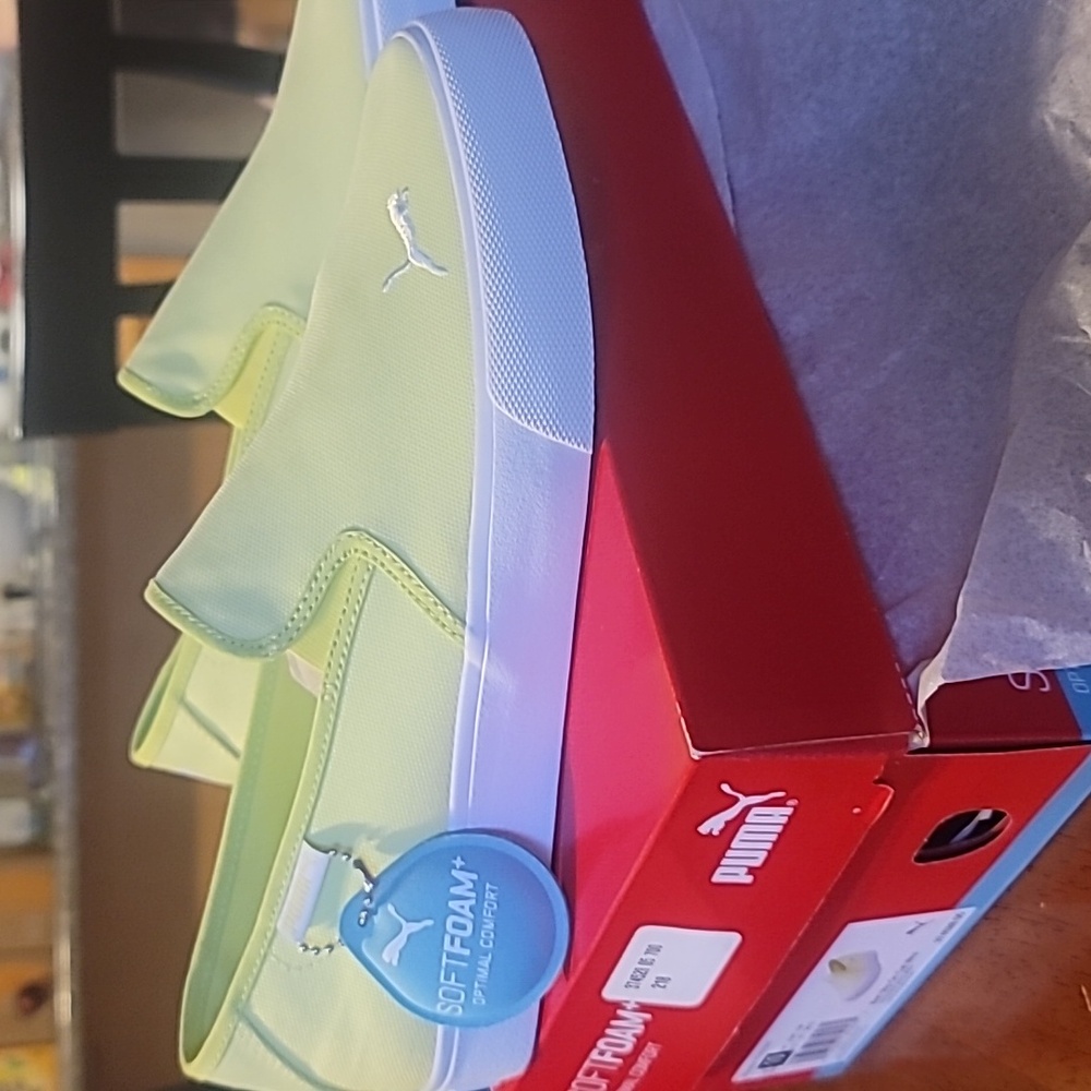 Puma slip ons